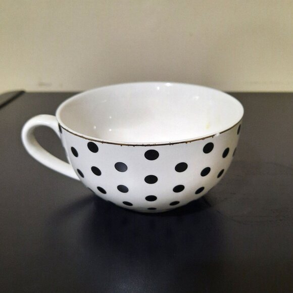 Grace's Tea Ware 16oz. Polka Dots Teapot Set For 1 - Picture 3 of 9
